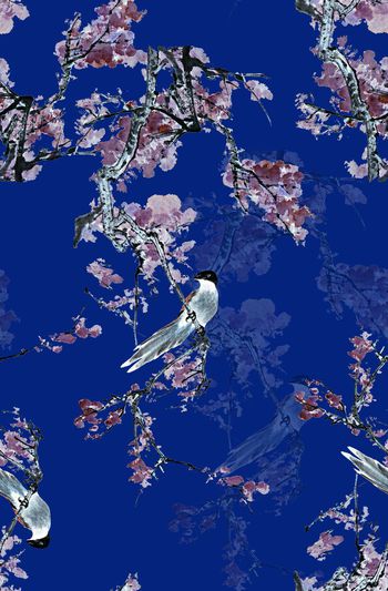 592891-时尚手绘工笔画中国风