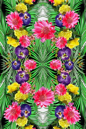 热带风格印花华亿平台图片