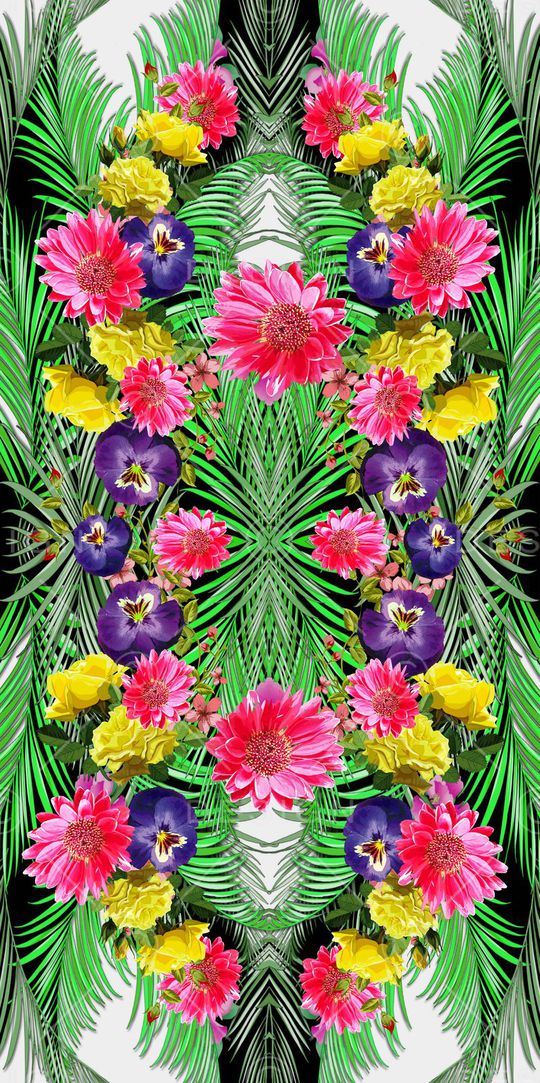 热带风格印花华亿平台图片