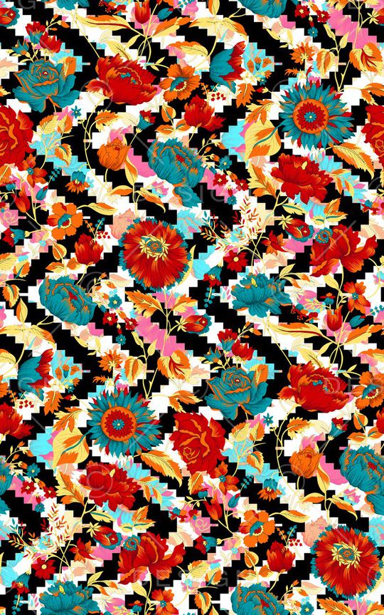 几何印花华亿平台图片