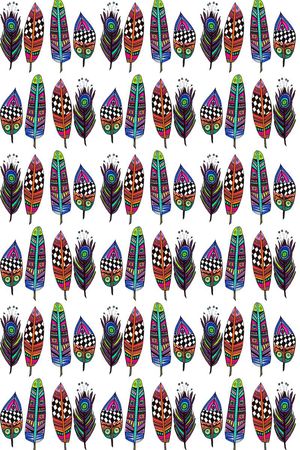 羽毛印花华亿平台图片