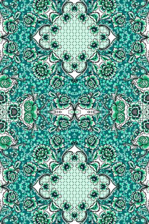 波西米亚印花华亿平台图片