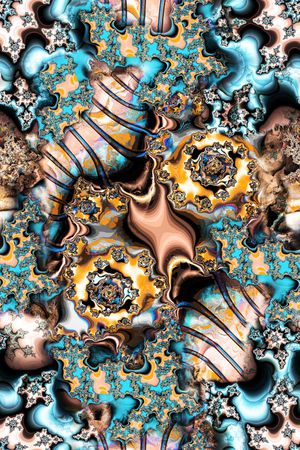 抽象印花华亿平台图片