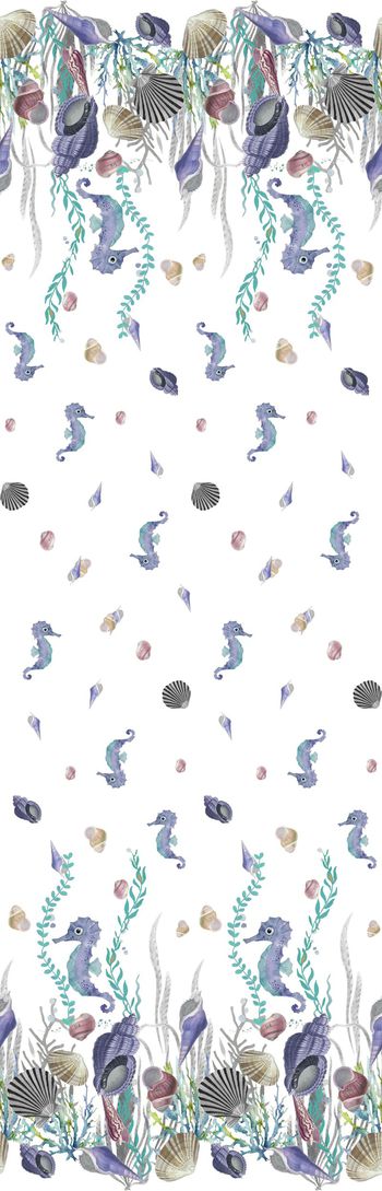 593053-最新时尚水彩海底生物