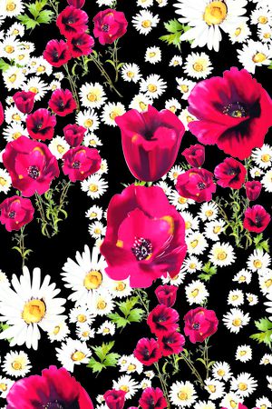 植物印花华亿平台图片