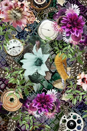 花朵印花华亿平台图片