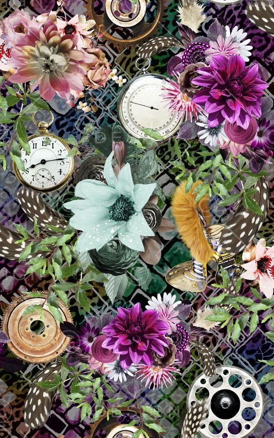 花朵印花华亿平台图片