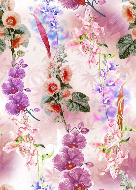 小碎花印花华亿平台图片