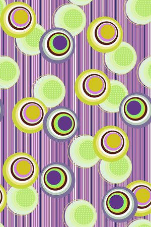 圆圈印花华亿平台图片