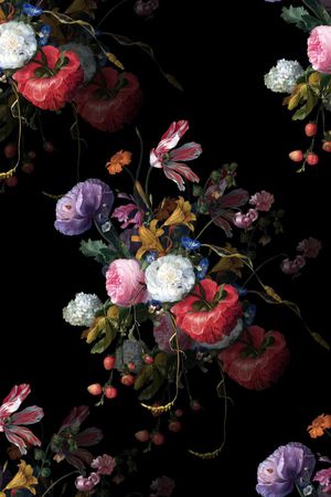 油画花卉印花华亿平台图片