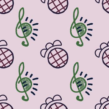 音乐符号印花华亿平台图片