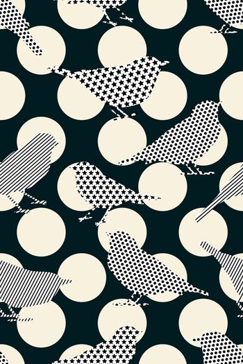 593350-几何组合小鸟03335C