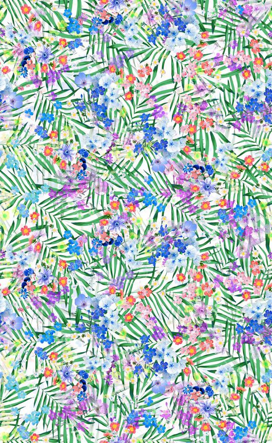 花朵印花华亿平台图片