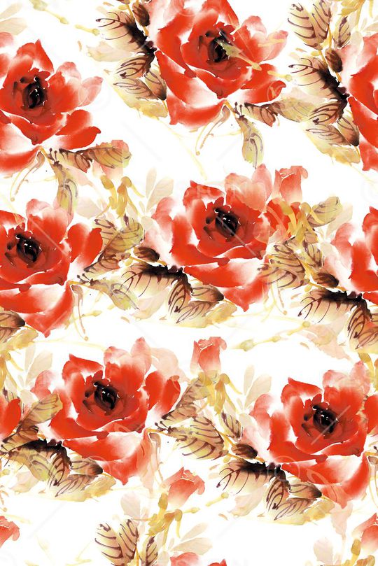 水墨印花华亿平台图片