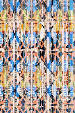 线条印花华亿平台图片