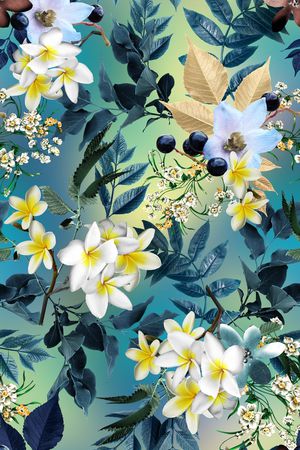 兰花印花华亿平台图片