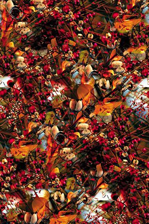 时尚裙子印花印花华亿平台图片