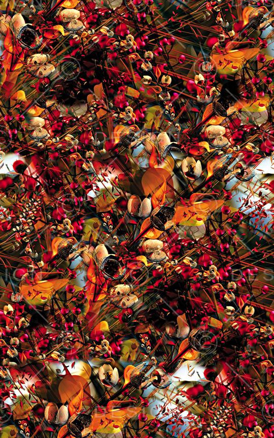 时尚裙子印花印花华亿平台图片