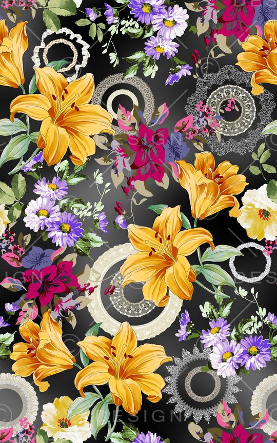 雏菊印花华亿平台图片