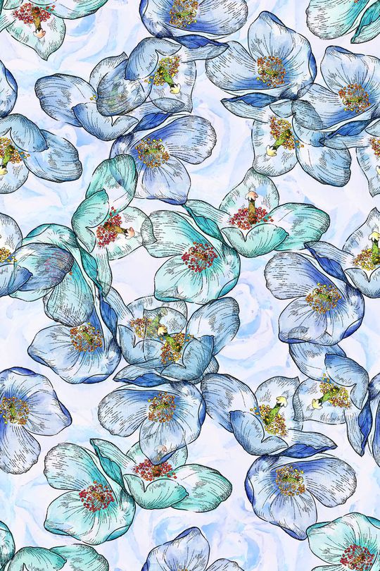 水彩印花华亿平台图片