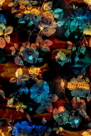 原创时尚大牌印花华亿平台图片