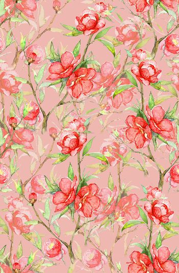 593719-时尚手绘中国风梅花