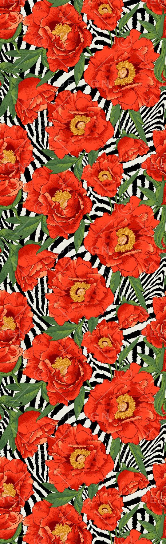 花朵印花华亿平台图片