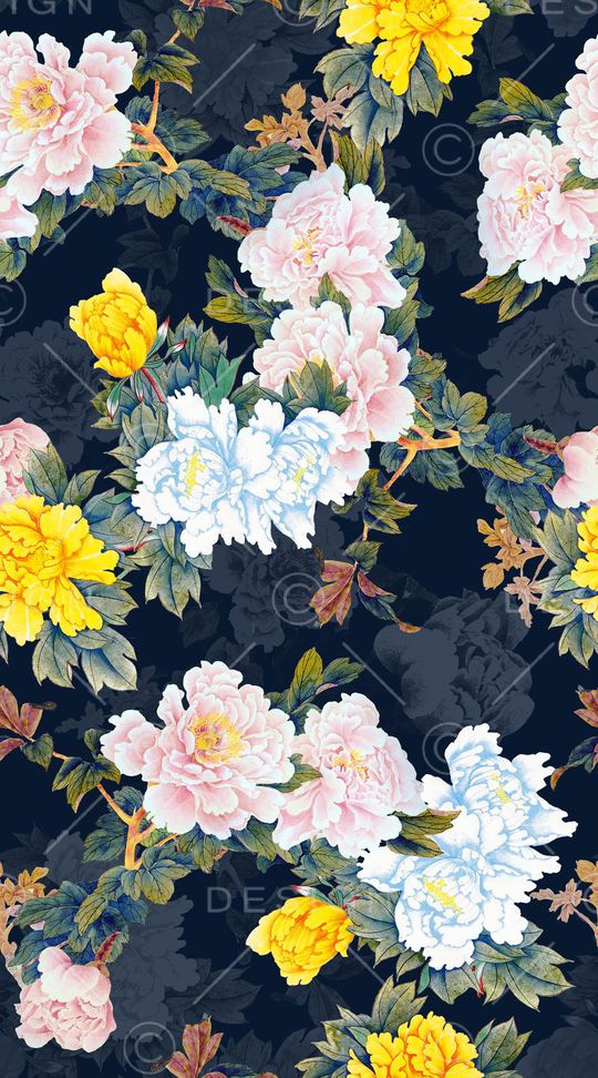 中国风印花华亿平台图片