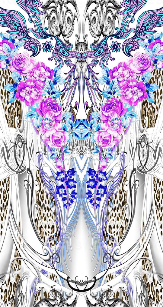 定位花印花华亿平台图片