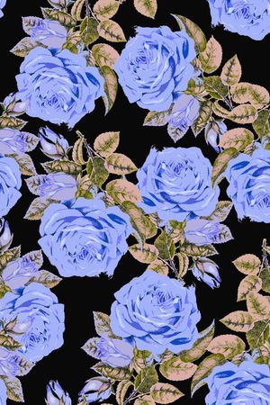 玫瑰印花华亿平台图片