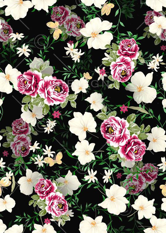 玫瑰印花华亿平台图片