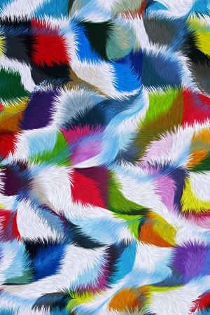 动物纹印花华亿平台图片