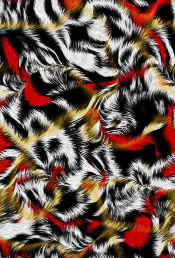 593832-豹虎豹斑马纹理男女装