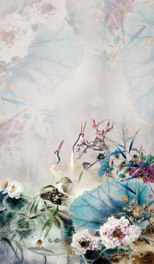 乱花印花华亿平台图片