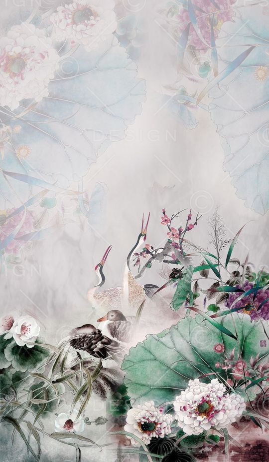 乱花印花华亿平台图片