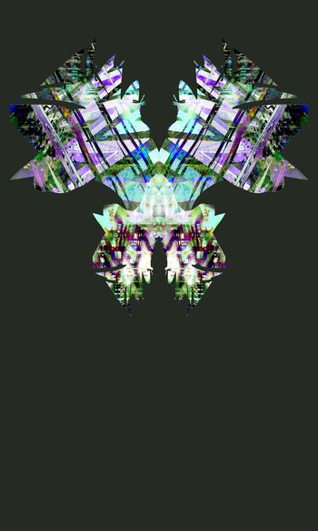 594018-黑底肌理风景