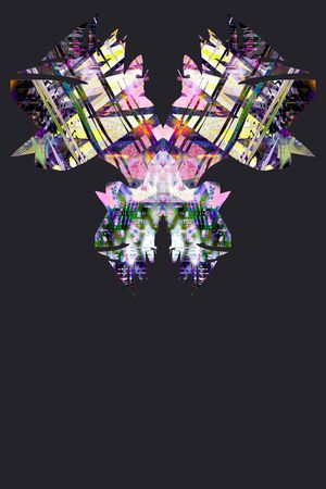 黑底印花华亿平台图片