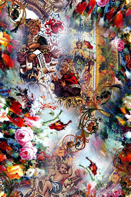 英式印花华亿平台图片