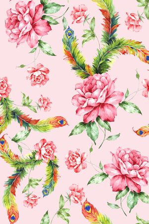 玫瑰印花华亿平台图片