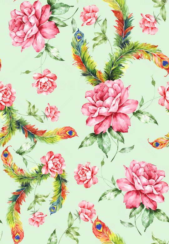 玫瑰印花华亿平台图片