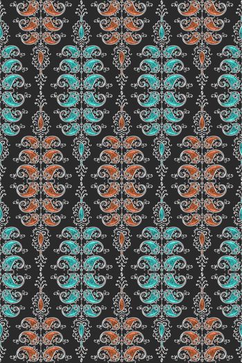 594159-珠宝佩斯利女装