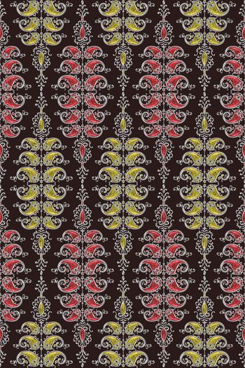 594160-珠宝佩斯利女装