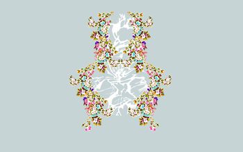 594201-条纹定位小花