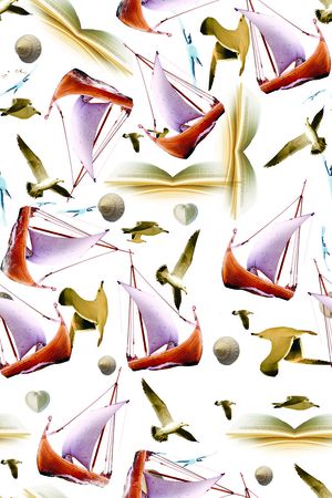 贝壳印花华亿平台图片