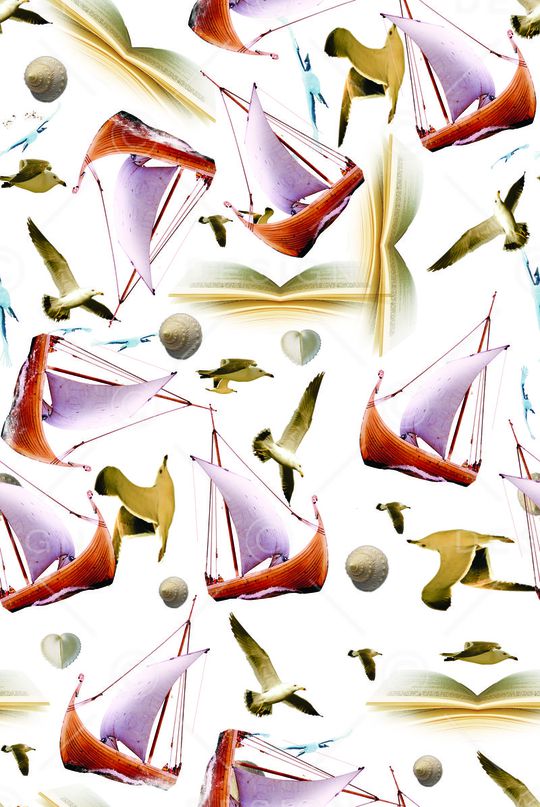 贝壳印花华亿平台图片