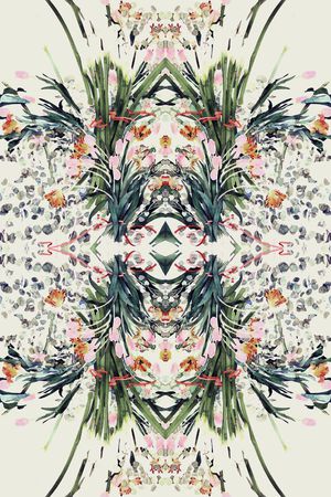 手绘印花华亿平台图片