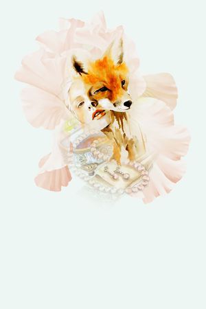 手绘印花华亿平台图片