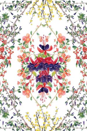 乱花印花华亿平台图片