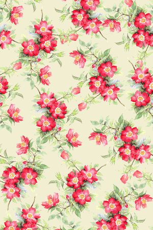 清爽时尚印花印花华亿平台图片