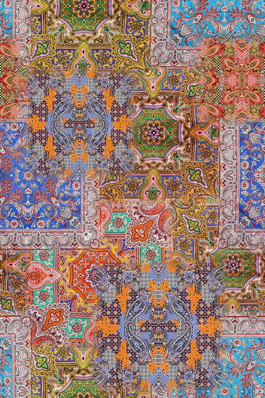 波西米亚印花华亿平台图片